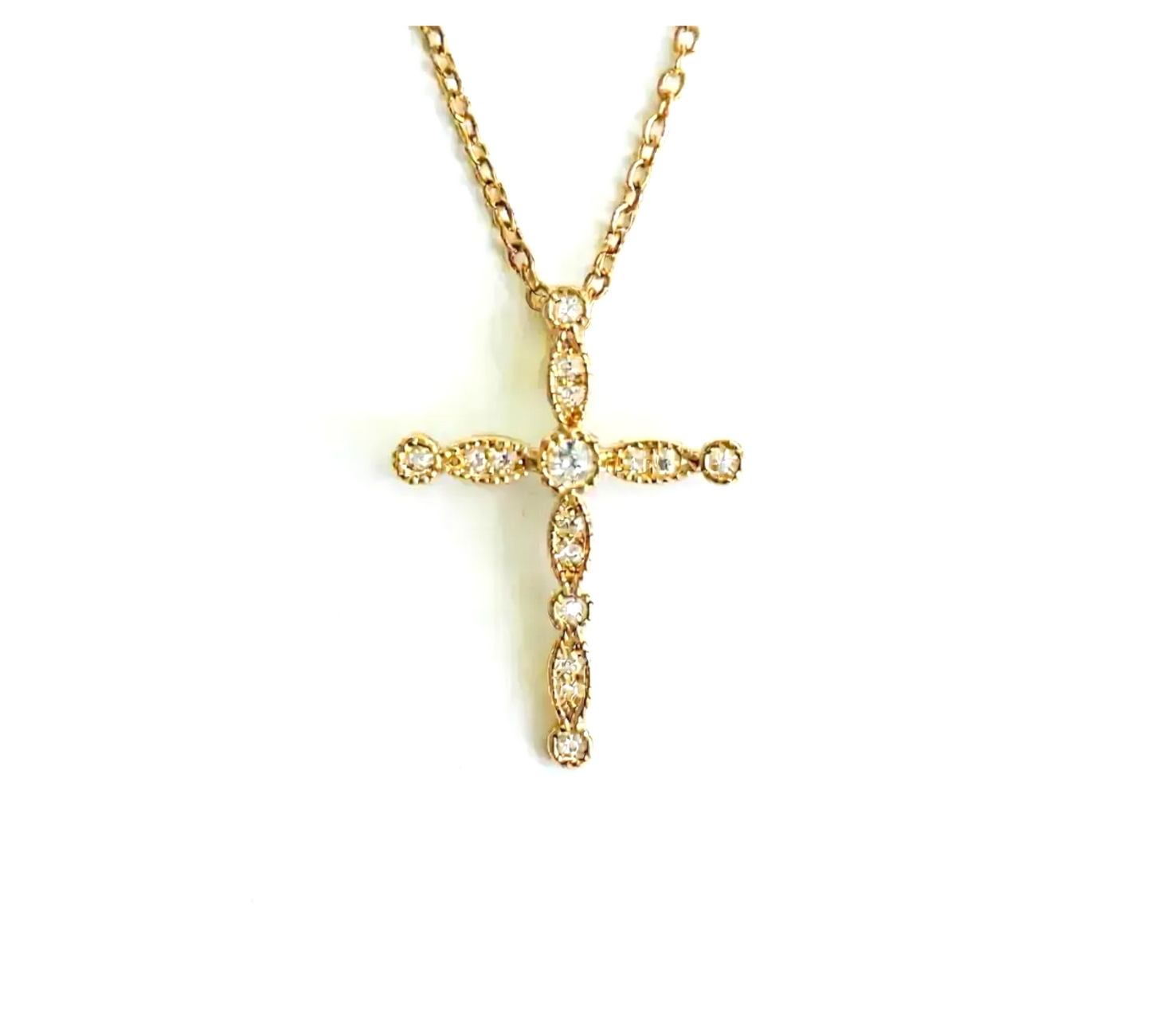 Elegant Cross Necklace – Inspired by Women of Faith