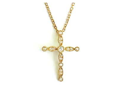 Elegant Cross Necklace – Inspired by Women of Faith